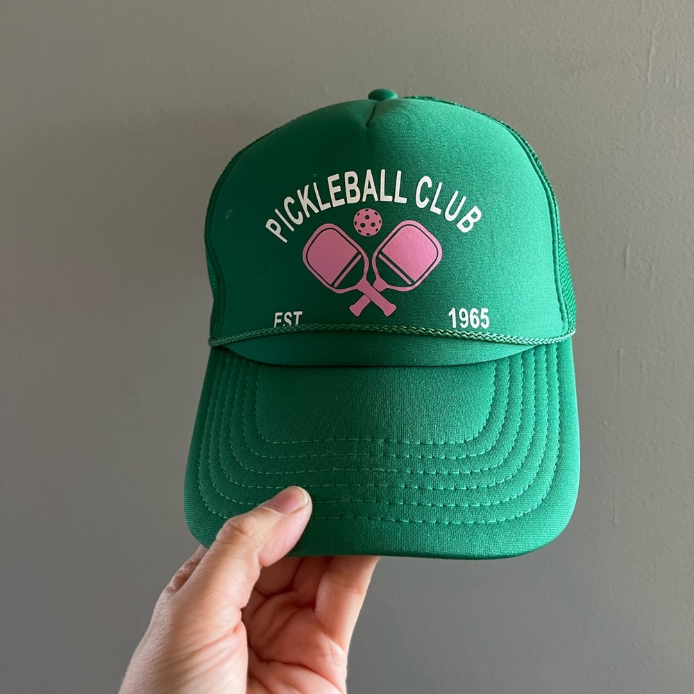 Pickleball trucker hat